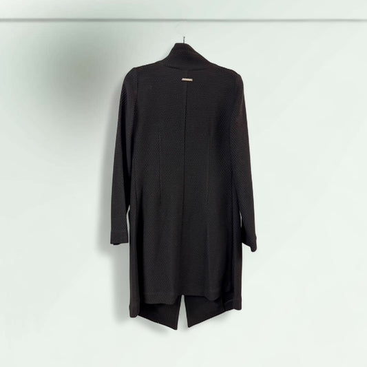 Assymetric Black Coat