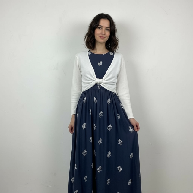 Women's Twist-Front Knot Cardigan Klussi-Lunatisme