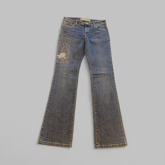 Hand Painted Jeans-