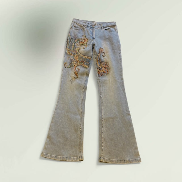 Hand Painted Jeans
