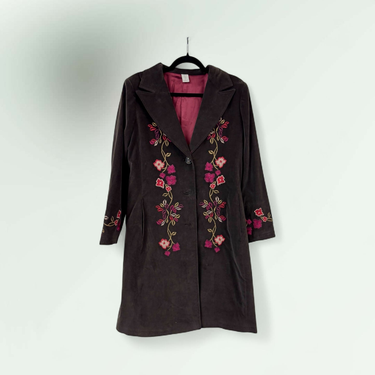 Velvet Embroiderd Coat