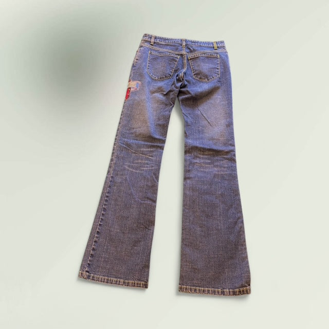 Hand Painted Jeans- Frida