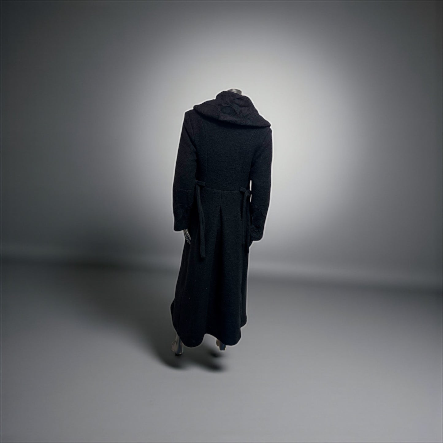 Elegant Long Black Coat