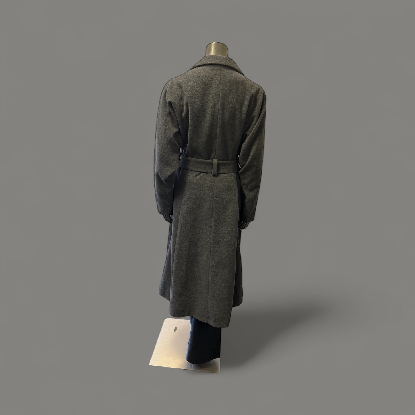 Charcoal Belted Wool-STYLE NO.CC19/WL