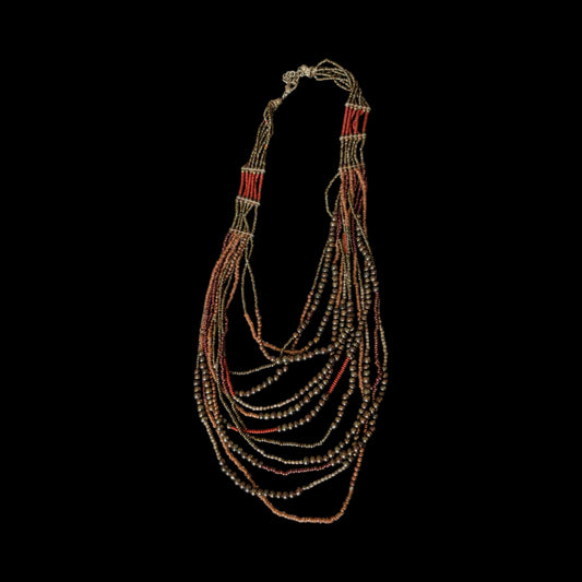 Elegant Mutlple strings beaded necklace