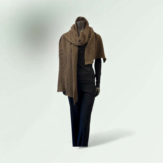 Brown_Scarf_as_a_cowl_wrap