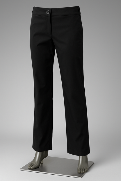Stretch black tailored Trousers