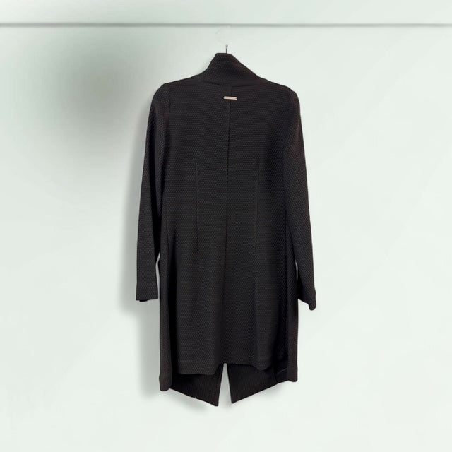 Assymetric Black Coat