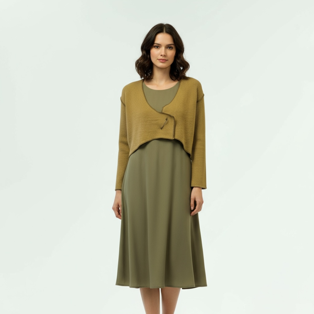 Asymetric Lunatisme cardigan