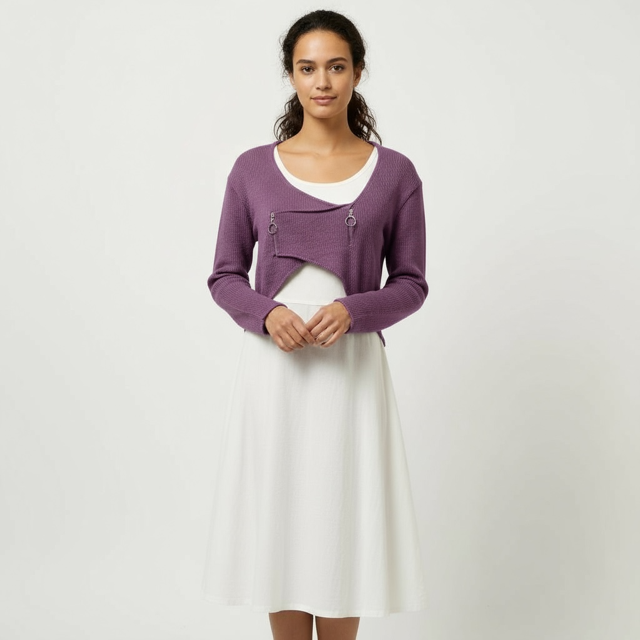 Purple Lunatisme Cardigan