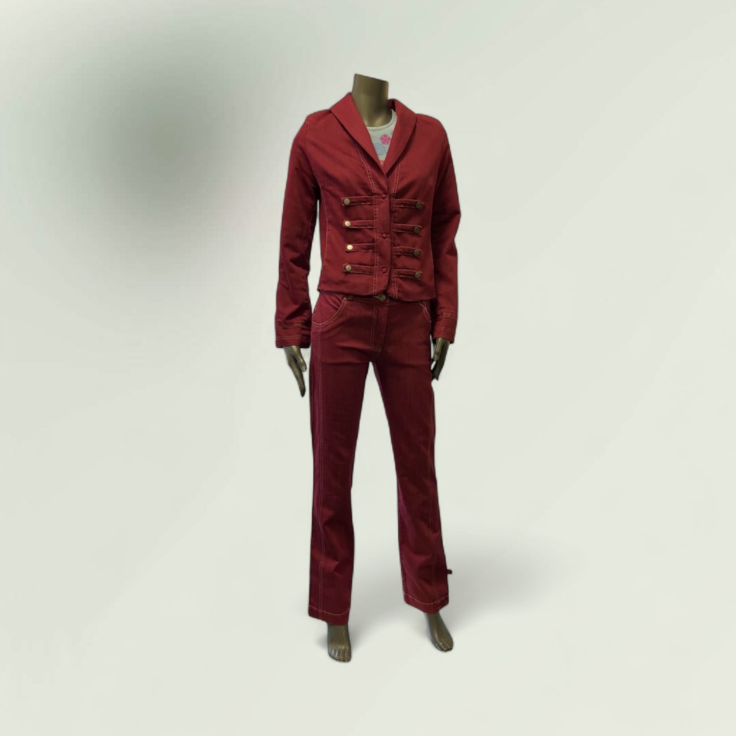 Women's Military-Inspired Tailored Jacket