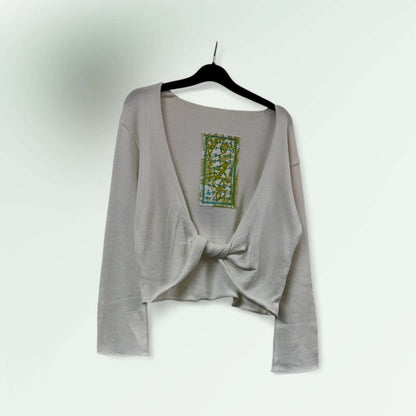 Women's Twist-Front Knot Cardigan Klussi-Lunatisme