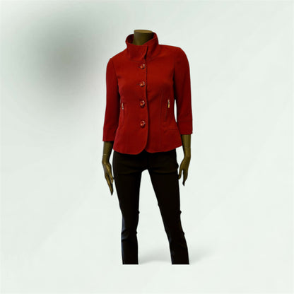 Red Classic Jacket 