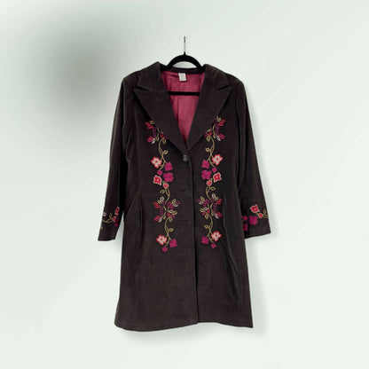 Velvet Embroiderd Coat