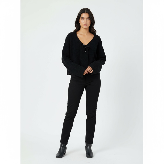 Women's Two-Piece Layered Cardigan Set