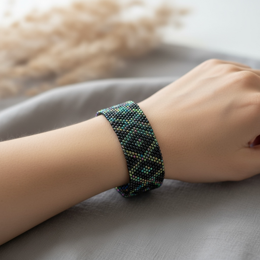 hand Beaded bracelets