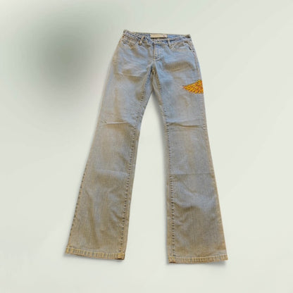 Hand Painted Jeans
