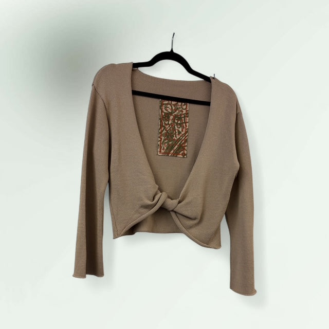 Women's Twist-Front Knot Cardigan Klussi-Lunatisme