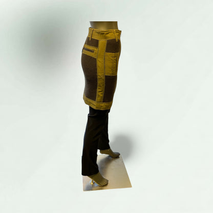 Side view of the Patchwork Skirt