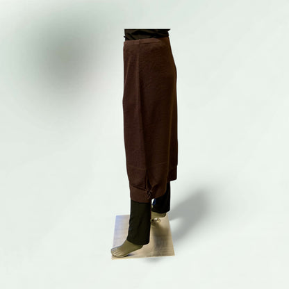 Side View of the Layered Skirt