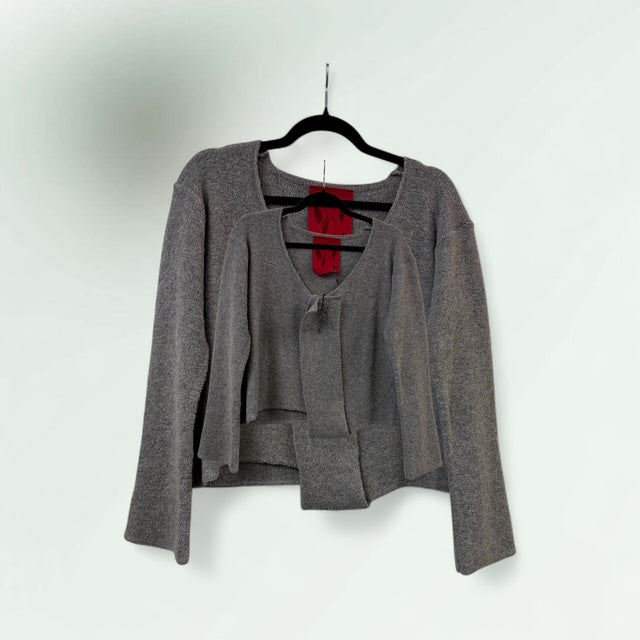 Women's Two-Piece Layered Cardigan Set