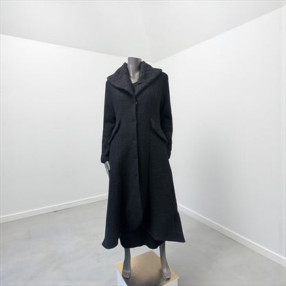 Elegant Long Black Coat