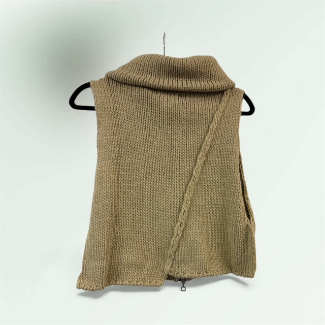 Cropped Mohair Zipped Gilet style 1216