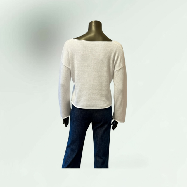 Cropped Knit Cardigan- Enskide-Lunatisme