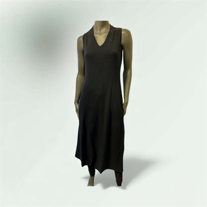 Knitted Woollen Mix Long Dress style 1017