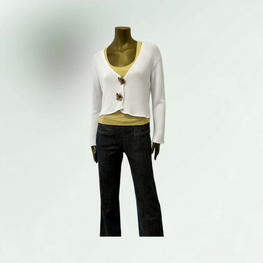White lunatisme Cardigan