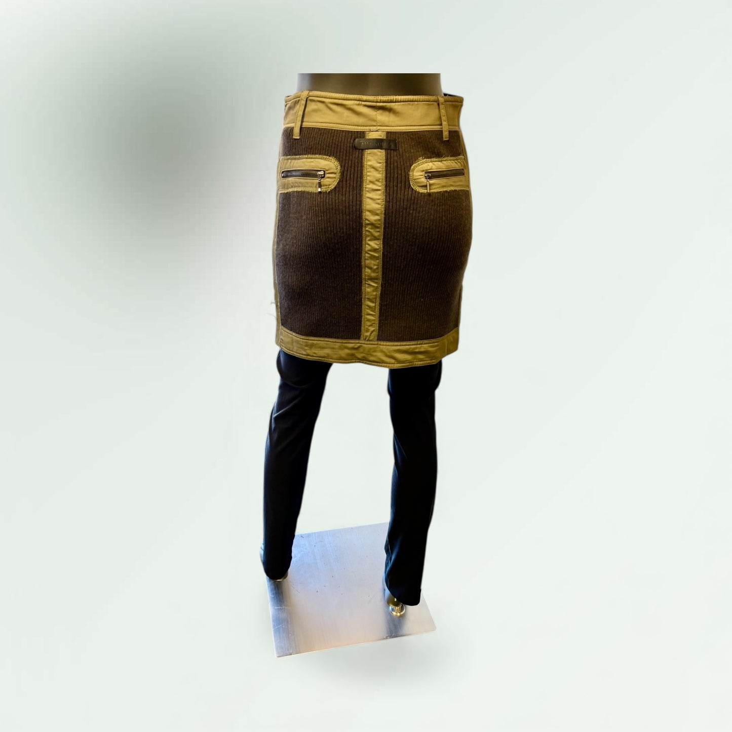 Back view of the Patchwork Skirt