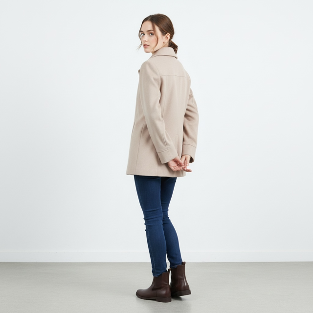 back and side view of the Jacket