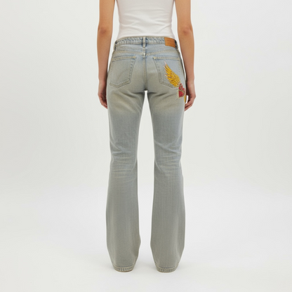 Hand Painted Jeans