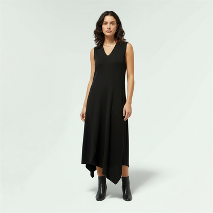 Knitted Woollen Mix Long Dress style 1017