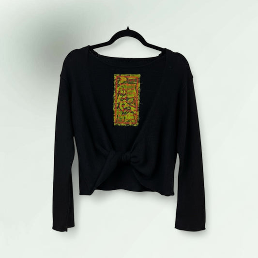 Women's Twist-Front Knot Cardigan Klussi-Lunatisme