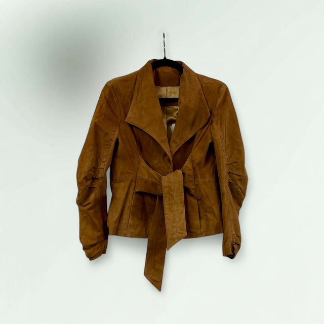Tan colour Suede jacket